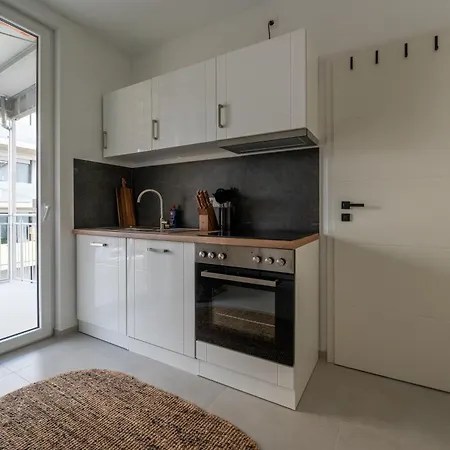 Appartement Lightview - Parkplatz, Zentral, Kueche